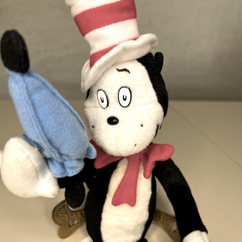 Dr Seuss Cat In the Hat Poseable Plush